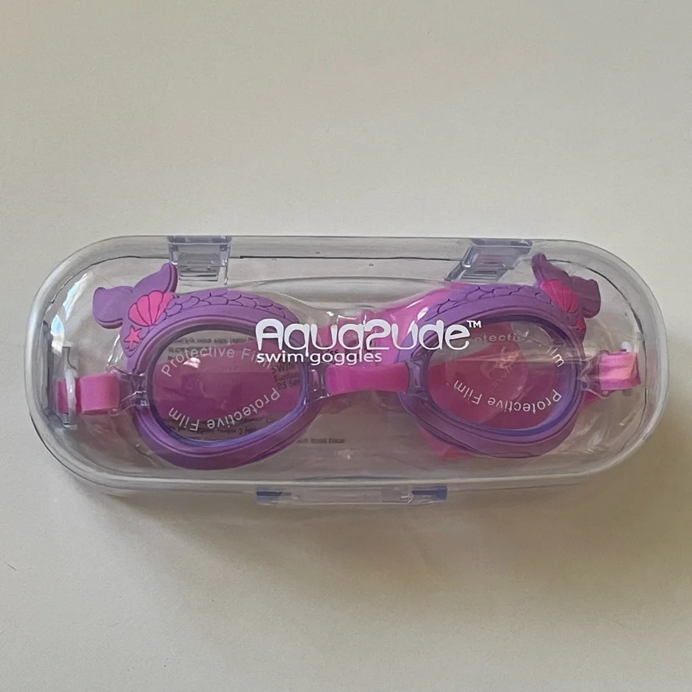 Aqua2ude Girl’s Mermaid Swim Goggles
